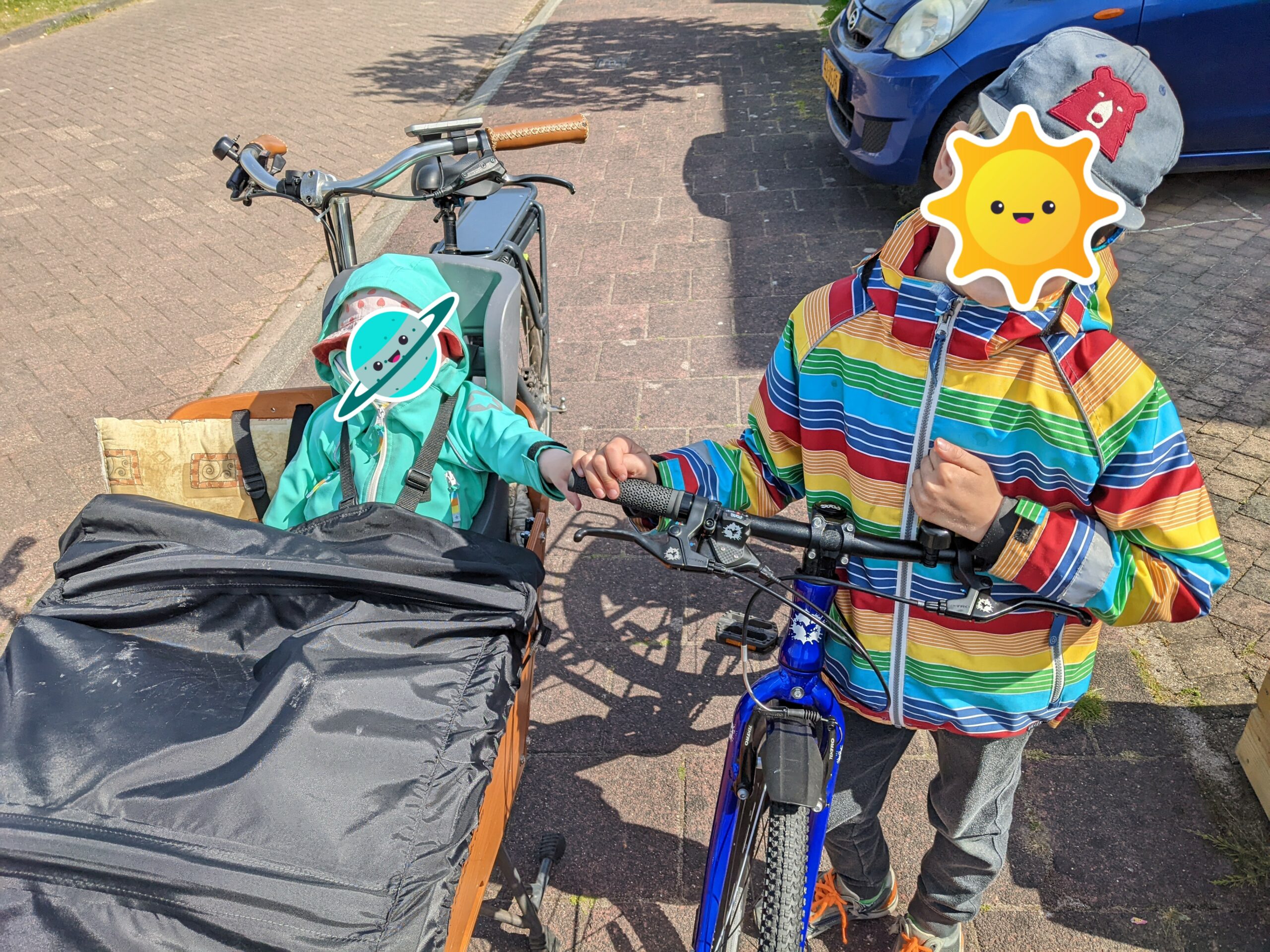 Op mini-fietsvakantie met dreumes (1), peuter (3) en kind (7) – Ik red mijn